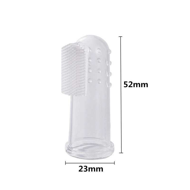 Dog Cat Toothbrush Soft Pet Teeth Cleaning Tool Bad Breath Tartar Teeth Care Silicagel Supplies