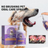 3pcs Animaux domestiques Nettoyage des dents de chien Spray blanchissant, Spray de nettoyage des dents Chiens [...]