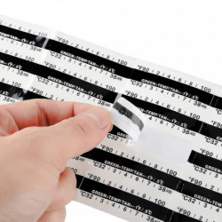 40 Pieces Temperature Strips Testing Adhesive Temperature Strips 90 To 100 Fahrenheit Degree Temper