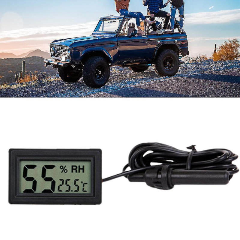 Temperature Controller Programmable Sensor Probe Led Display Monitor Detector