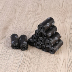 12 Rolls Plastic Trash Bags Puppy Poop Bags Dog Waste Bags Biodegradable Plastic Waste Bags