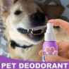 Pet Spray Chien Soins bucco-dentaires Mauvaise haleine Dents Nettoyage Exhaustif Désodorisant Plaque Nettoyant [...]