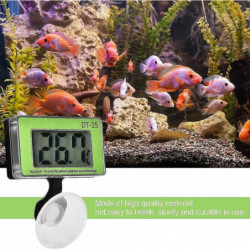 Thermomètre d’aquarium Aquarium Aquarium Outil de mesure de la température de l’aquarium Thermomètre numérique [...]