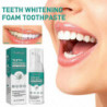 60ml Tooth Whitening Cleansing Foam Toothpaste Removal Stains Fresh Breath Oral Care