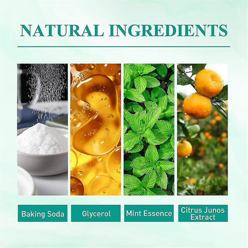 60ml Tooth Whitening Cleansing Foam Toothpaste Removal Stains Fresh Breath Oral Care