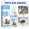 Gouttes ophtalmiques pour animaux de compagnie pour chiens, chats et animaux de compagnie, gouttes oculaires [...]