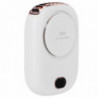 Mini Electric Fan Portable Usb Charging Neck Hanging Bladeless Fan For Outdoor Sports Travelwhite
