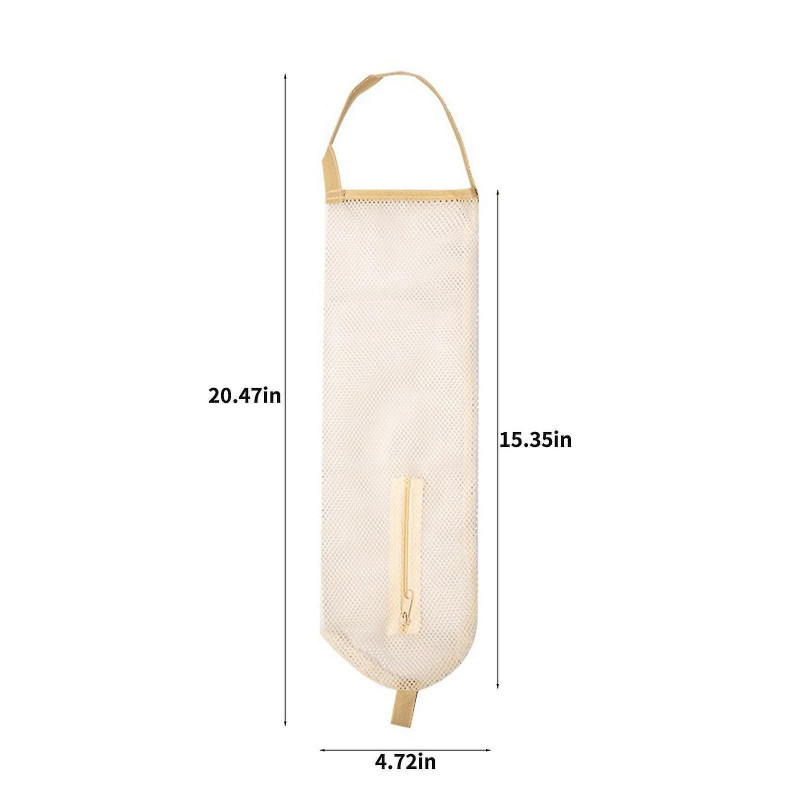 Plastic Bag Holder Grocery Bag Holder Trash Bags Holder Wall Mount Garbage Plastic Bag Organizer