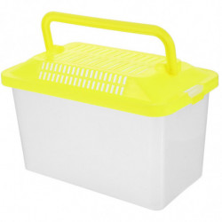 Portable Fish Tank Handheld Aquarium Fish Tank Transparent Turtle Box Pet Hamster Box