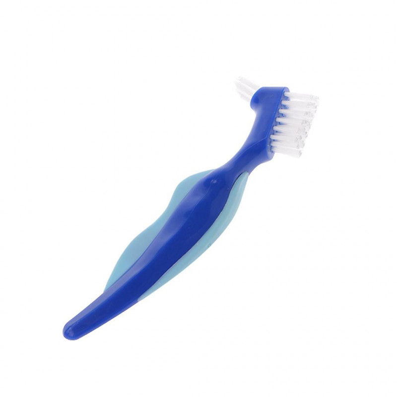 Y-Shape Dedicated Denture Double Brush Teeth Care