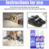 Teeth cleaning spray, breath freshening spray for cats and dogs, bad breath and odor removal oral care solution