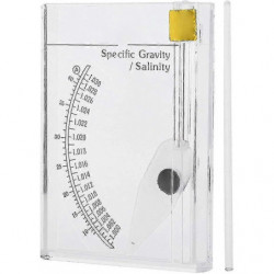 Salinity Tester Sea Specific Gravity Test for Fish Tank Pond Water Saltwater Freshwater Accurate