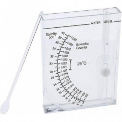 Salinity Tester Sea Specific Gravity Test for Fish Tank Pond Water Saltwater Freshwater Accurate