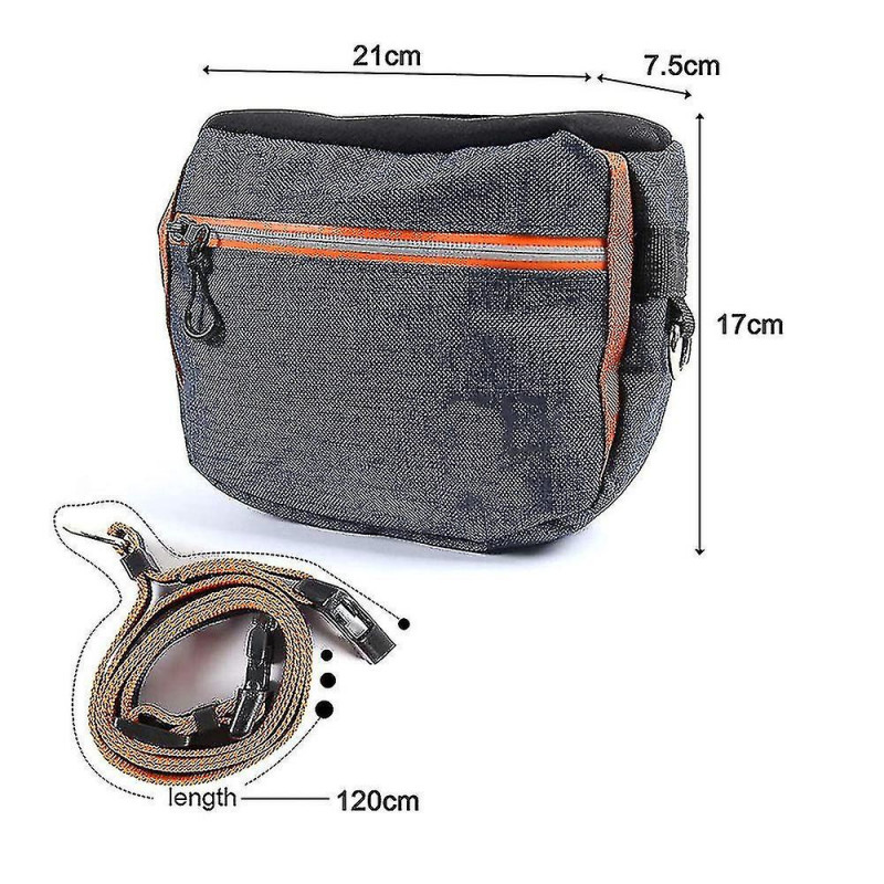 Dog Treat Pouch Bag For Training, Auto Closing Portable Dogs Walking Bag With Adjustable Belt, Oxford Cloth Pet [...]