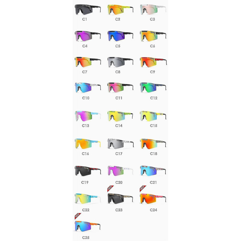 Sports Lunettes de soleil polarisées pour hommes Femmes, lunettes de soleil de cyclisme, idéal pour le ski, la [...]