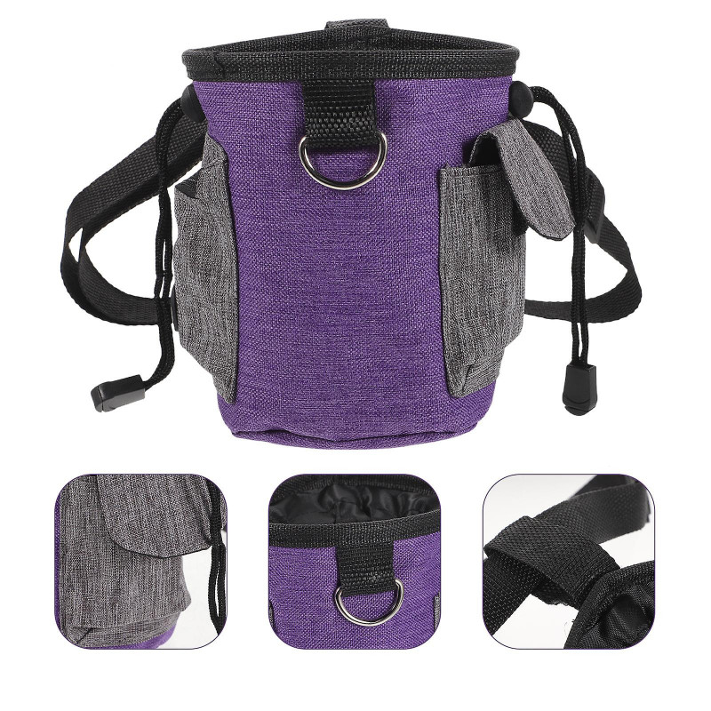 Dog Walking Bag Convenient Waist Snack Pouch Dog Training Bag for Going Out