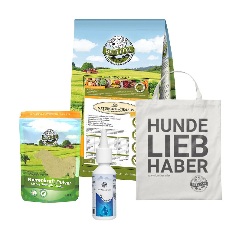 Bellfor Sparset für große Hunde mit Futtermittelallergie und Ohrenjucken
