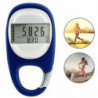 3d Digital Simple Walking Distance Clip On Pedometer Step Counter