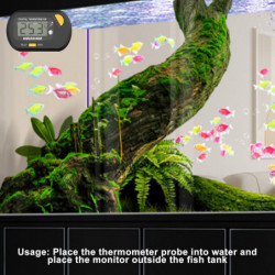 Upgrade Model Fish Tank Temperaturer Reptile Turtle Suction Cup Pet Aquarium With Probe Impervious To Water [...]