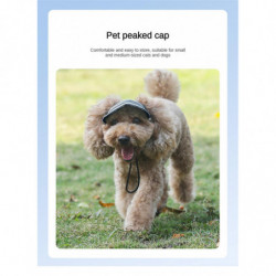 Outdoor Sun Protection Hood for Dogs, Summer Outdoor Pet Sun Protection Hat