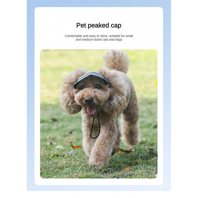 Outdoor Sun Protection Hood for Dogs, Summer Outdoor Pet Sun Protection Hat