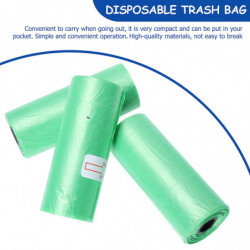 10 Rolls Multifunctional Disposal Bag Disposable Diaper Sacks Baby Poop Bags