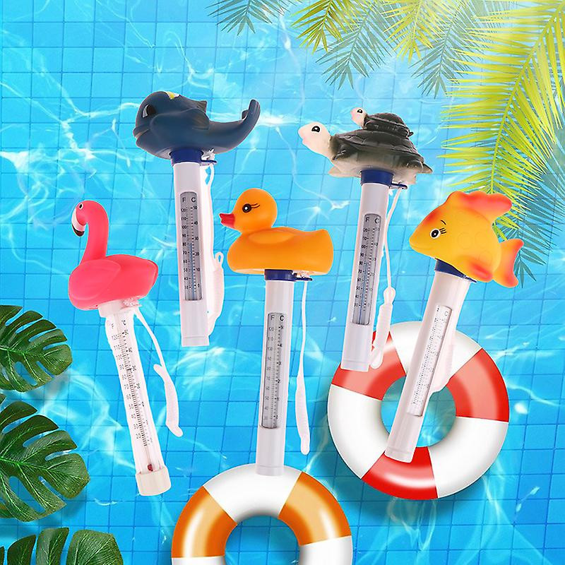 1pc Swimming Pools Water Temperature Thermomet Cartoon Water Temperature Meter