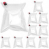 10pcs Wine Purse Refill Bags Refill Bladders Reusable Refillable Beverages Storage Pouch with Spout