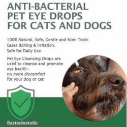 Chien Chat Conjonctivite Gouttes oculaires, lacrymale Conjonctivite Rouge Gonflement Anti Inflammatoire [...]