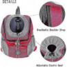 Portable Pet R Backpack For S Dogs And Cats 2~26lbs, Dog Backpack Is A Mobile Home For Your Dog