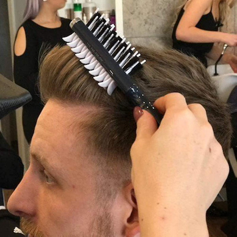 Peigne coiffant multifonctionnel, peigne à cheveux rapides et à cheveux bouclés, peigne portable pour hommes et femmes