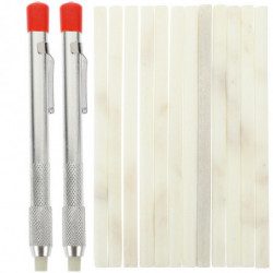 1 Set Soapstone Pen Holders Welders Marking Pens Welding Work Tools with Refills 1 Set Soapstone Pen Holders Welders Marking Pens Welding Work Tools with Refills