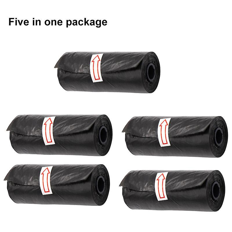 5 rouleaux 1 paquet Pet Garbage Bag Dog Poop Bag Garbage Bags Nettoyage des déchets