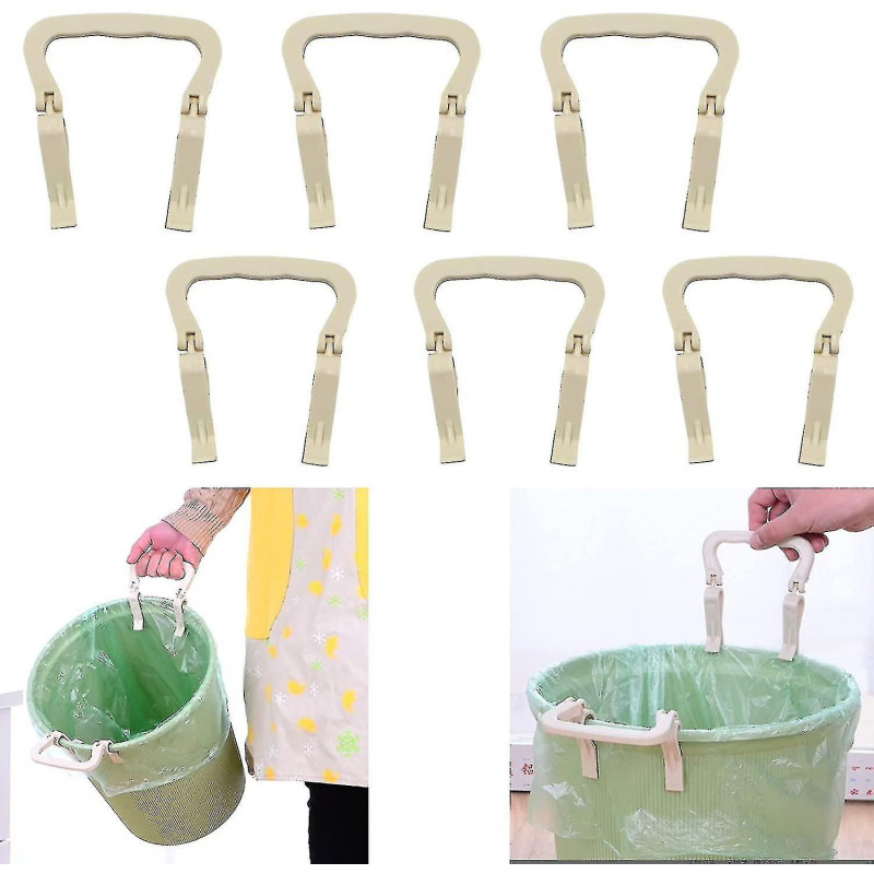 Zysd Trash Bag Clip Plastic Clampmultifunctional Clip, Secures Trash Bag