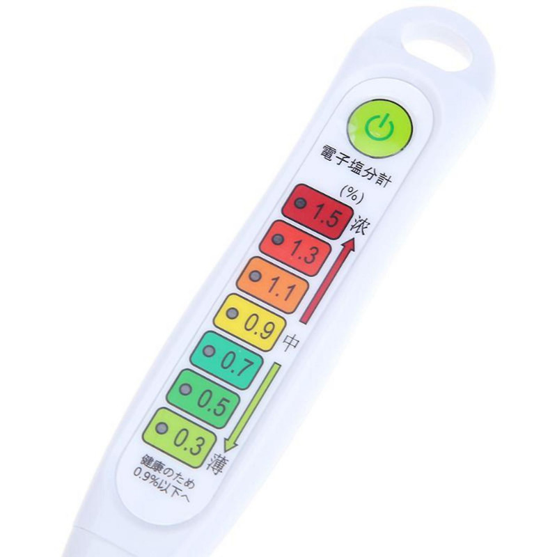 Led Electronic Food Salt Salinity Tester Pen Soil Salinity Detector Waterproof Dish Soap Salinomete