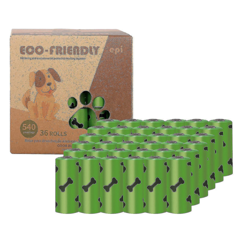 Zysd 36 Rolls Dog Poo Bags 30% Thicker Biodegradable Dog Waste Bags, Eco-fr