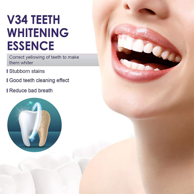 10x V34 Violet Dents Nettoyage Stylo Dentifrice Sérum Plaque Élimination Taches Jaunes Tartre Blanchiment Des [...]