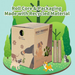 Zysd 36 Rolls Dog Poo Bags 30% Thicker Biodegradable Dog Waste Bags, Eco-fr