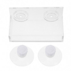 1pc Coral Frag Rack Seaweed Landscaping Stand Fish Tank Frame With Suction Cups-eyzi