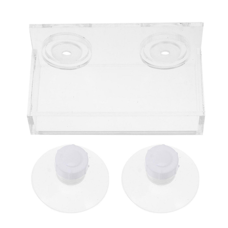 1pc Coral Frag Rack Seaweed Landscaping Stand Fish Tank Frame With Suction Cups-eyzi