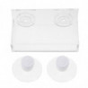 1pc Coral Frag Rack Seaweed Landscaping Stand Fish Tank Frame With Suction Cups-eyzi