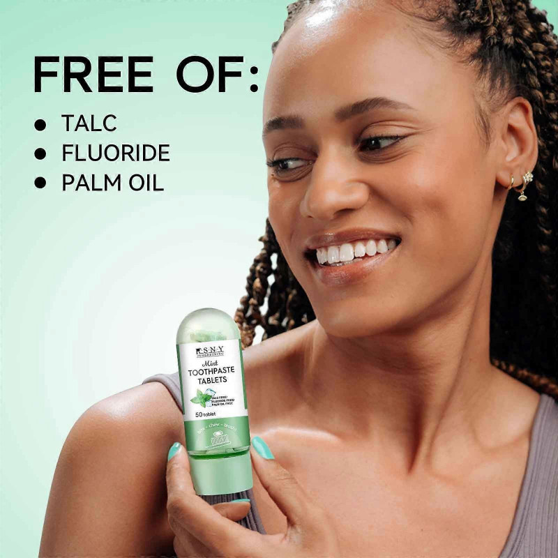 Mint Toothpaste Tablets Alternatives To Traditional Toothpaste 50tablets Cosmetic Sets FLY2505