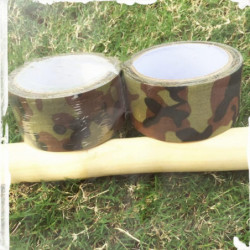 Ruban de camouflage 10m Extérieur imperméable auto-adhésif Rouleau de bandage extensible de protection