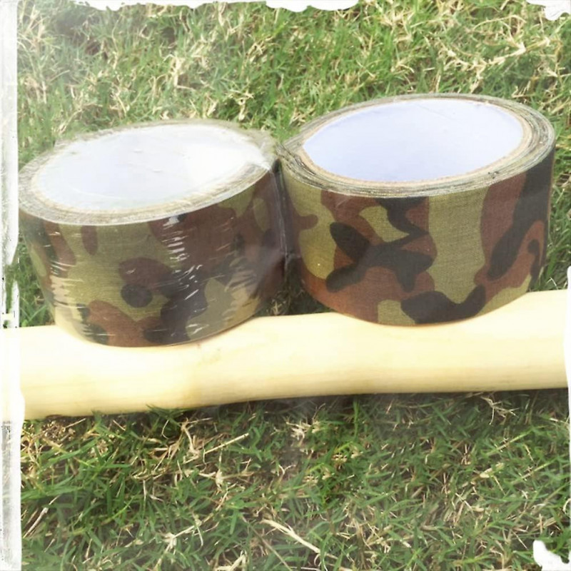Ruban de camouflage 10m Extérieur imperméable auto-adhésif Rouleau de bandage extensible de protection