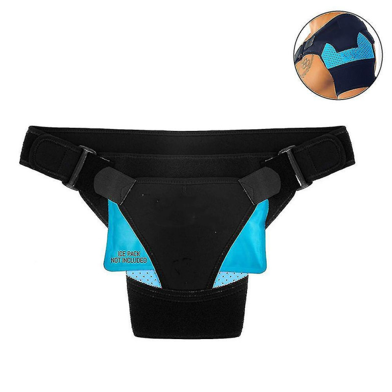 1pcs Shoulder Brace Compression Support For Torn Rotator Cuff,blue