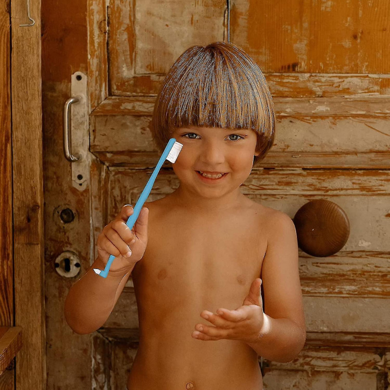 4 Pcs Brosse à dents à double extrémité