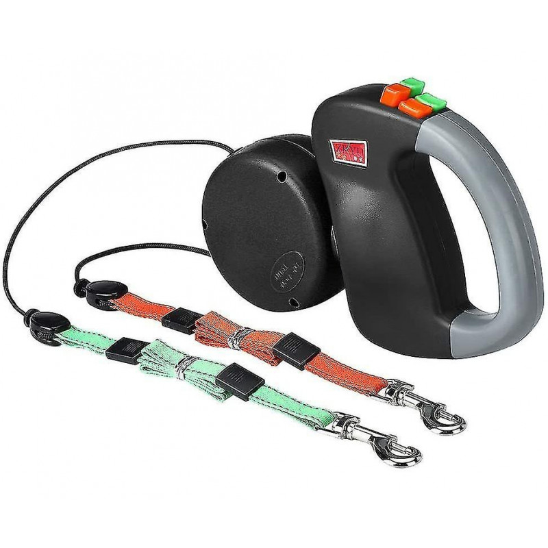 Doppelleine Hundeleine, Einziehbare Hundeleine Doppelleine Fr Zwei Hunde Hundeleine 2 Hunde Doppelleine Fr Hunde [...]