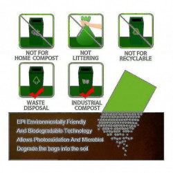 Zysd Yyh-10pcs Biodegradable Pet Garbage Bag Environmental Protection Biode Zysd Yyh-10pcs Biodegradable Pet Garbage Bag Environmental Protection Biode