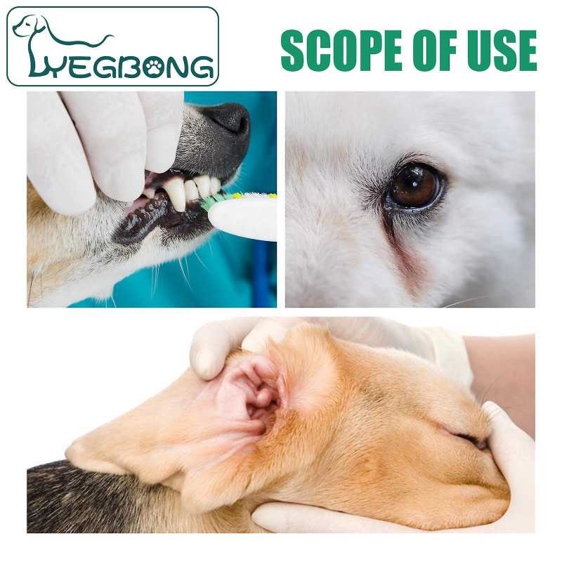 2pcs Nettoyage des dents d’animaux de compagnie Doigt Cochléaire Nettoyage Gants pour doigts Lingettes humides [...]