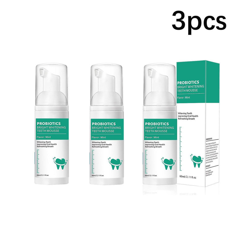 Teeth Cleaning Mousse Toothpaste Cleans Teeth Foam, Whitens Teeth, Removes Yellow and Black Stains, Freshens [...]